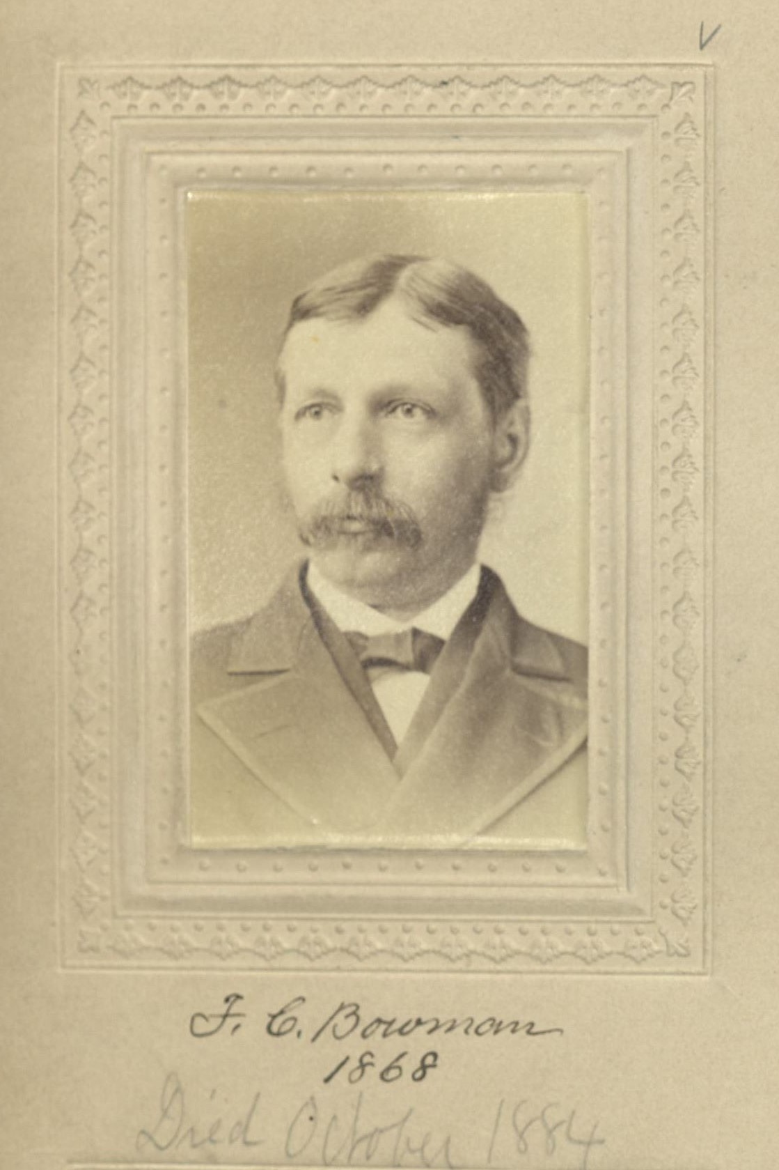 Member portrait of Francis C. Bowman